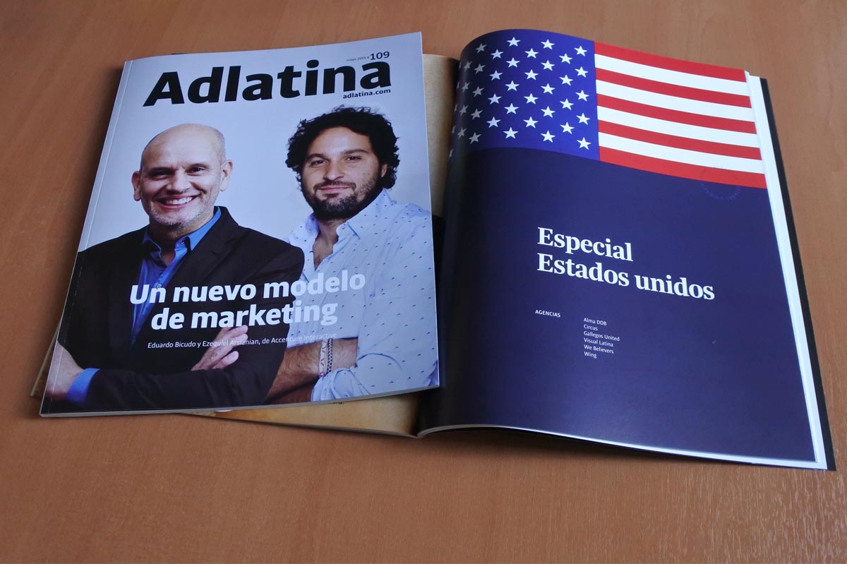 Empezó a distribuirse la edición #109 de Adlatina Magazine