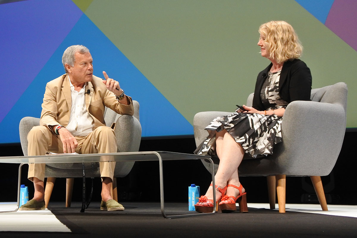 Martin Sorrell en Cannes Lions: una nueva presentación irónica del ex rey de la publicidad