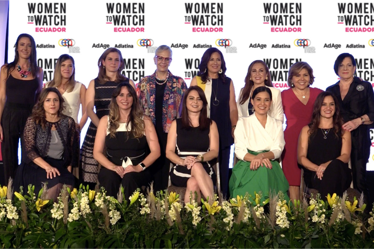 Se entregaron las distinciones de la primera edición de Women to Watch Ecuador