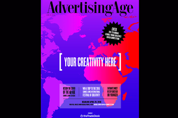 Se extendió el plazo para Ad Age Young Creatives Cover Competition 2016