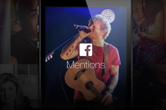 Facebook presentó Mentions, una aplicación exclusiva para celebridades