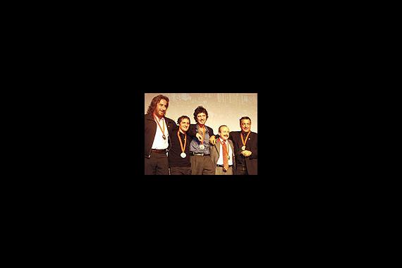 Baccetti, F. Reyes, Lanis y Savaglio en clave de humor