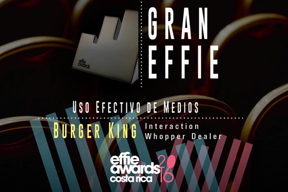 Interaction y Burger King se llevaron el Gran Effie en Costa Rica