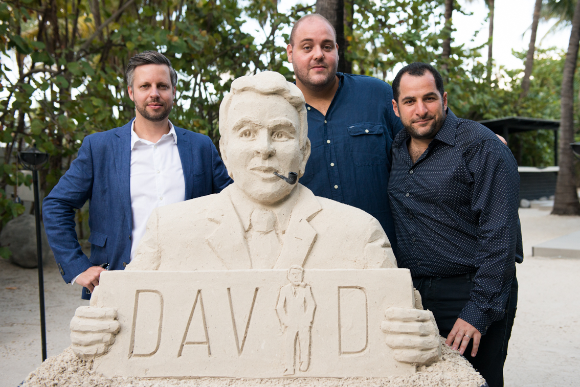 David tuvo su lanzamiento oficial en Estados Unidos y anunció a parte de su equipo