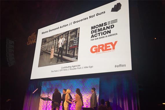 Grey Canada y Moms Demand Action for Gun Sense in America ganaron el Gran Effie en Norteamérica