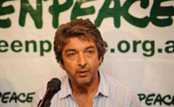 Con la presencia del actor argentino Ricardo Darín, Greenpeace presentó el spot No al carbón