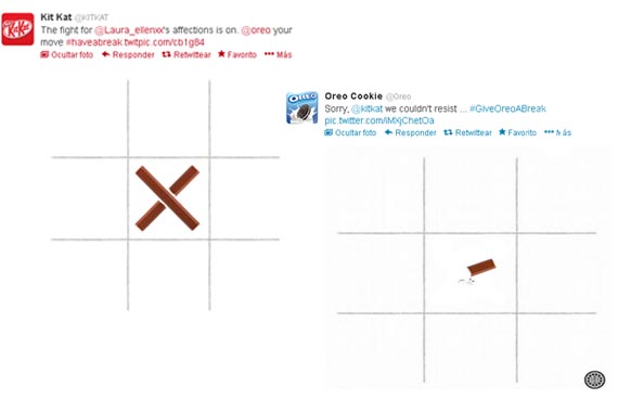 En Twitter, KitKat y Oreo se desafiaron por una fan 