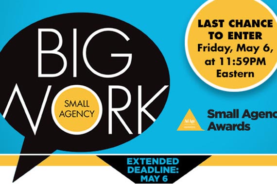 Un par de días más para entrar a los Small Agency Awards