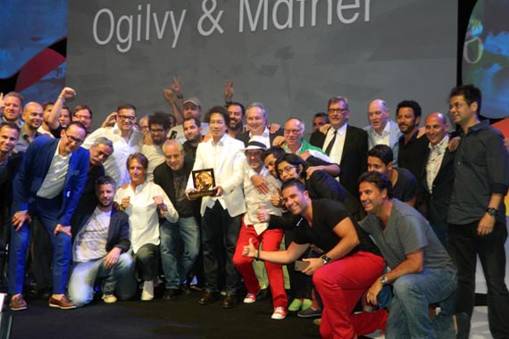 Ogilvy Brasil brilla en Cannes Lions 2013 y se consagra como la Agencia del Año del Festival