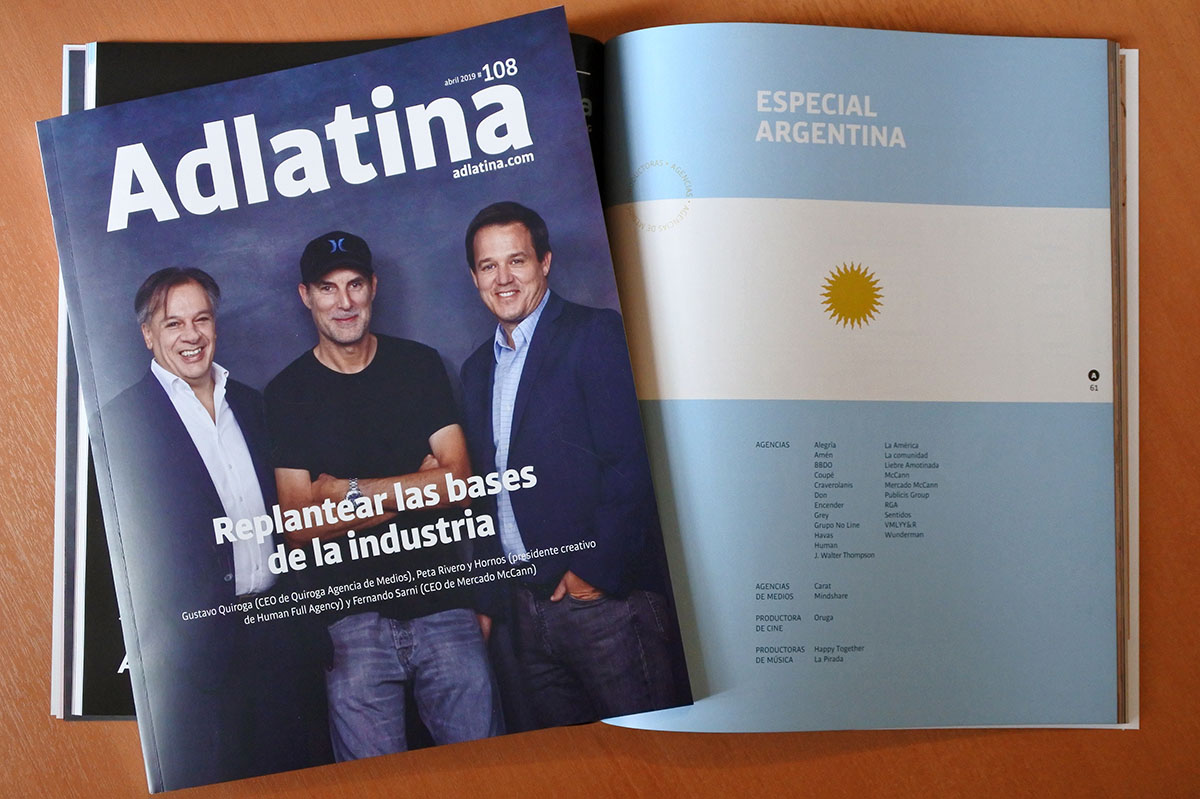 Está distribuyéndose la edición #108 de Adlatina Magazine