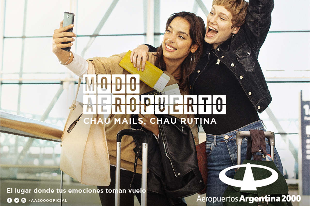 Para ver: DDB y Aeropuertos Argentina 2000 presentan el “modo aeropuerto”