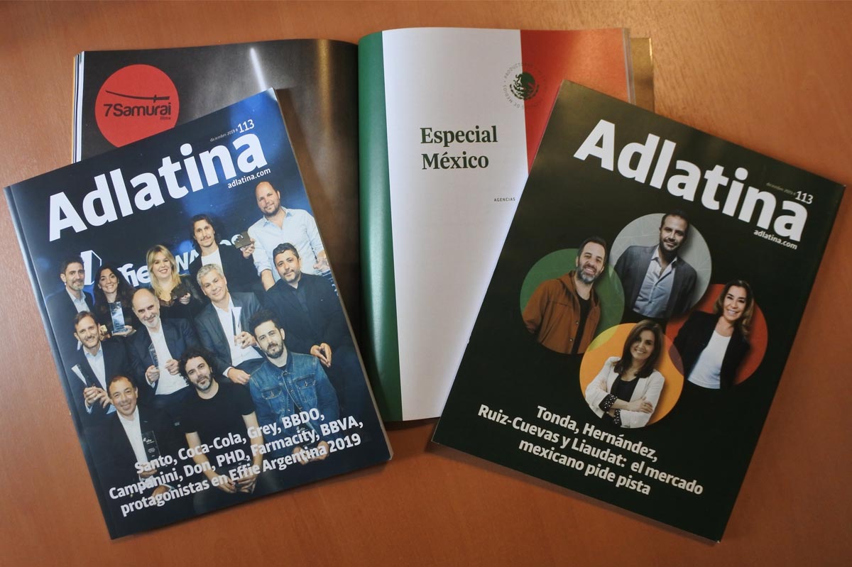 La edición #113 de Adlatina Magazine dedica su doble portada a la Argentina y México