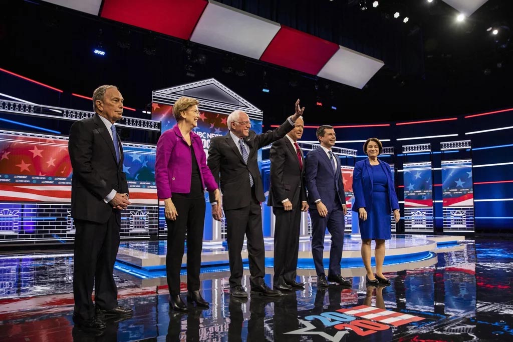 El primer debate de Bloomberg atrajo cifras record de espectadores