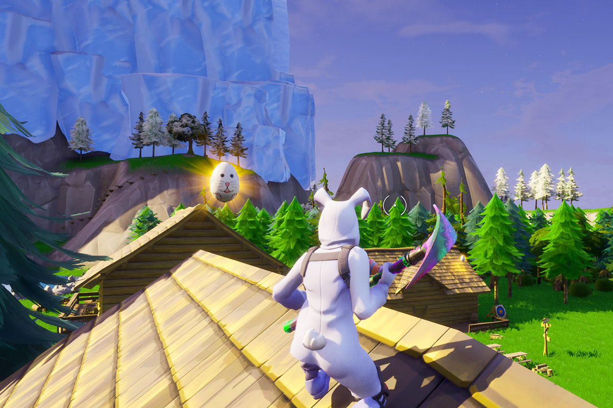 David Madrid y Milka global hicieron la búsqueda del huevo de Pascua en Fortnite