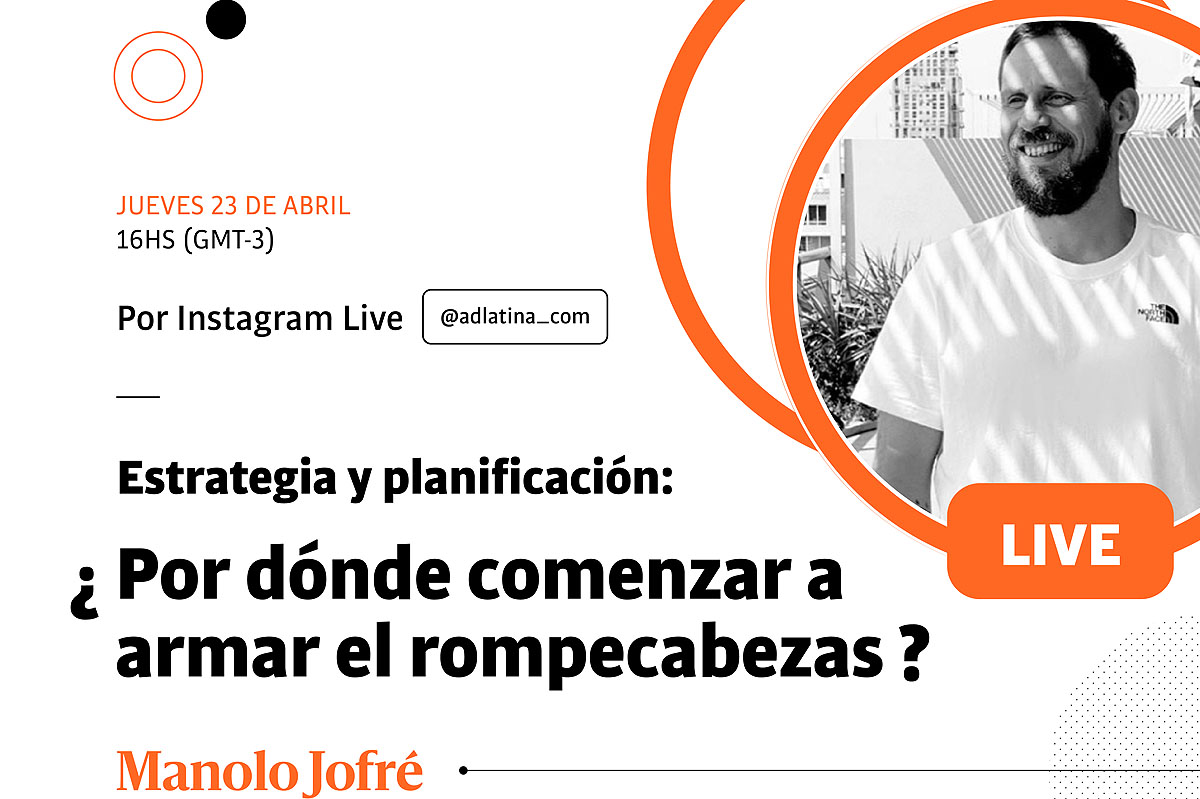 Manolo Jofré será el primer entrevistado en el nuevo ciclo Adlatina Live