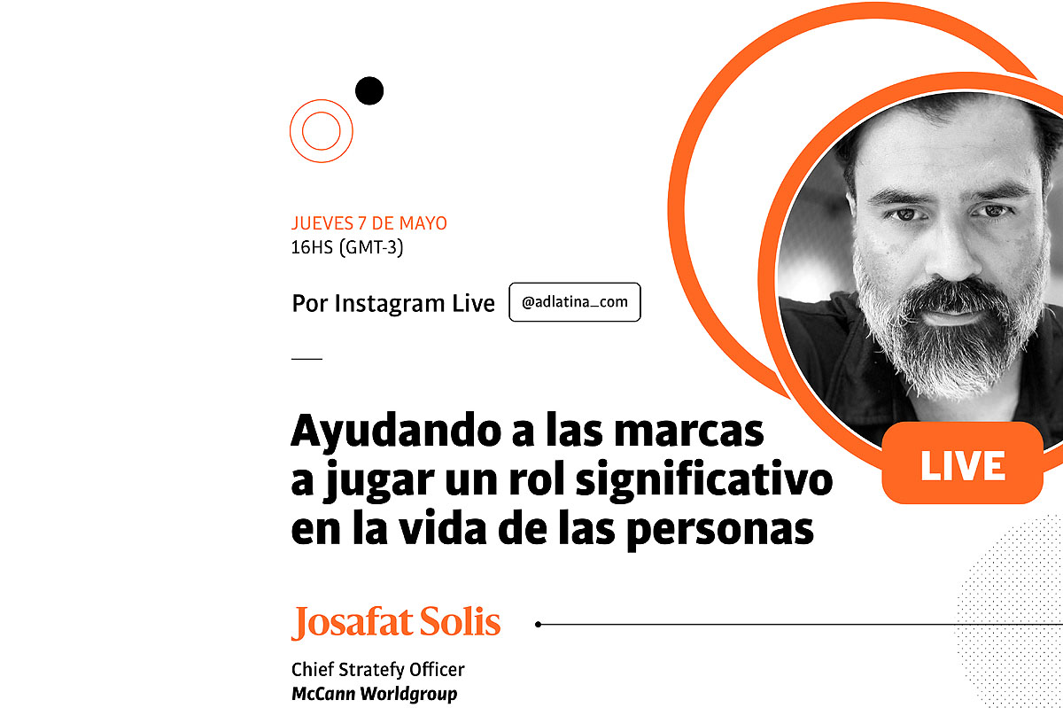 Hoy, Josafat Solís llega al ciclo de entrevistas de Adlatina Live