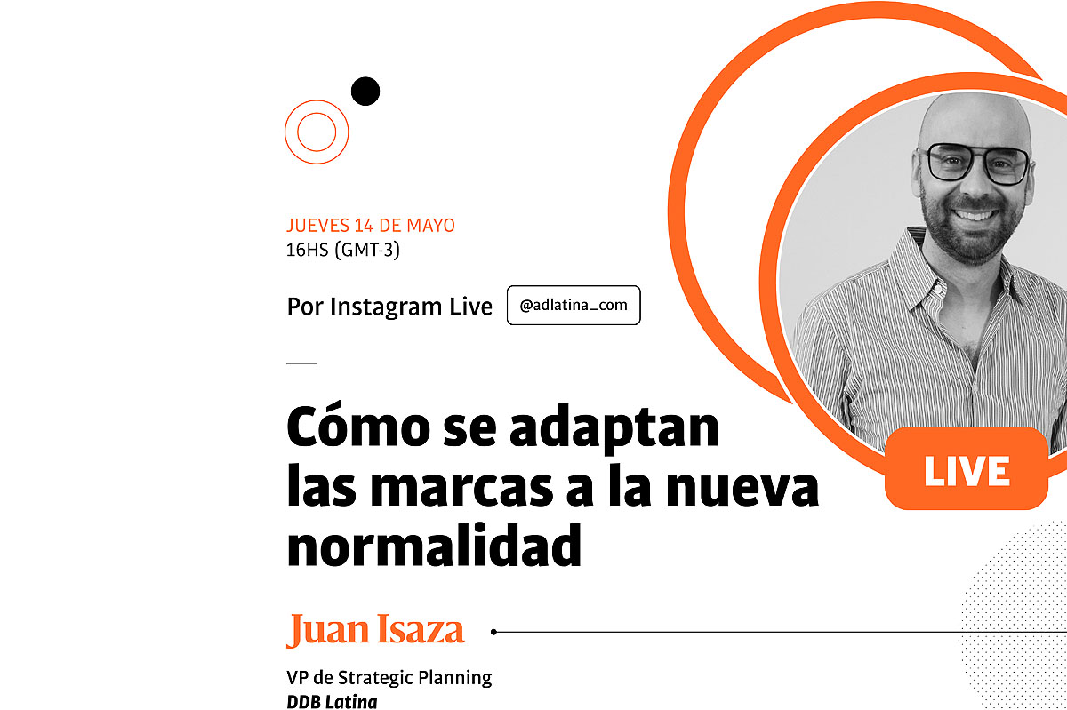 Juan Isaza llega al ciclo de entrevistas de Adlatina Live