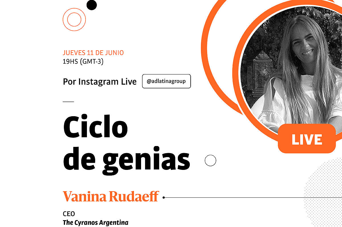 Esta tarde, Vanina Rudaeff llega a Adlatina Live