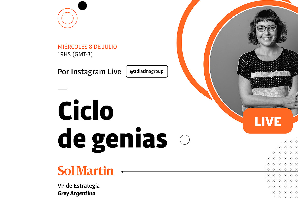 Esta tarde, Sol Martin llega a Adlatina Live