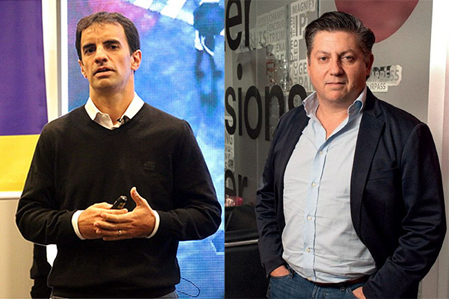 Julián Porrás le da la bienvenida a Antonio Miranda como socio y CEO de tres empresas del grupo en Perú