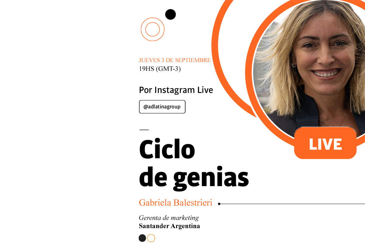 Hoy a las 20 (hora argentina), Gabriela Balestrieri llega a Adlatina Live