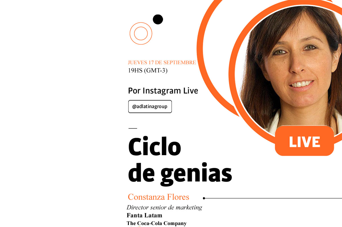  Esta tarde, Constanza Flores llega a Adlatina Live