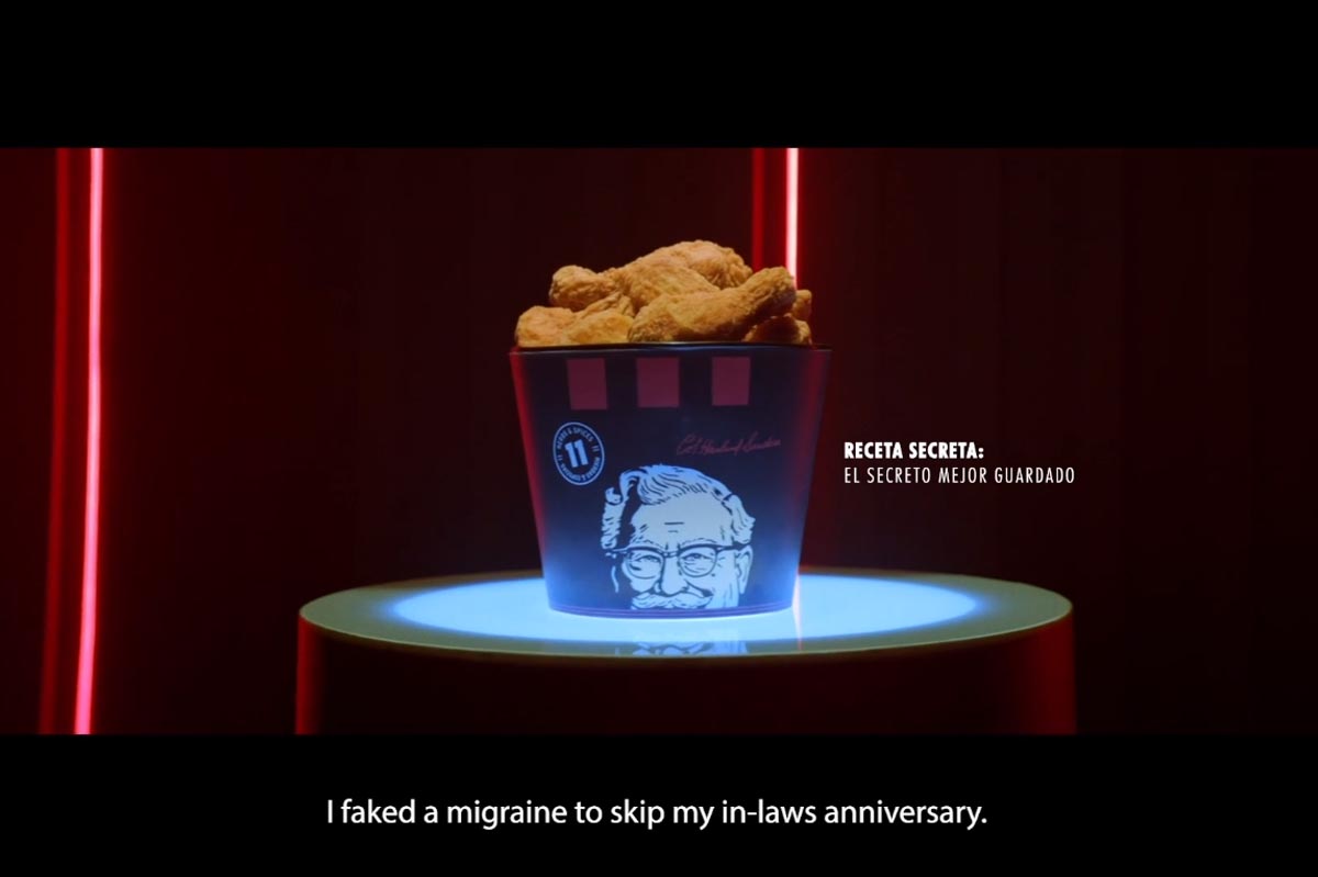 Nuevo: Ogilvy Miami y KFC ofrecen una exquisita recompensa a cambio de los secretos mejor guardados