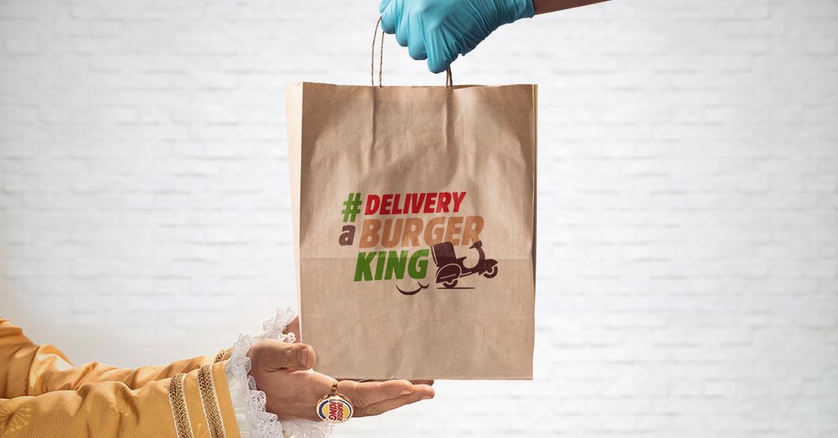 Delivery a Burger King 