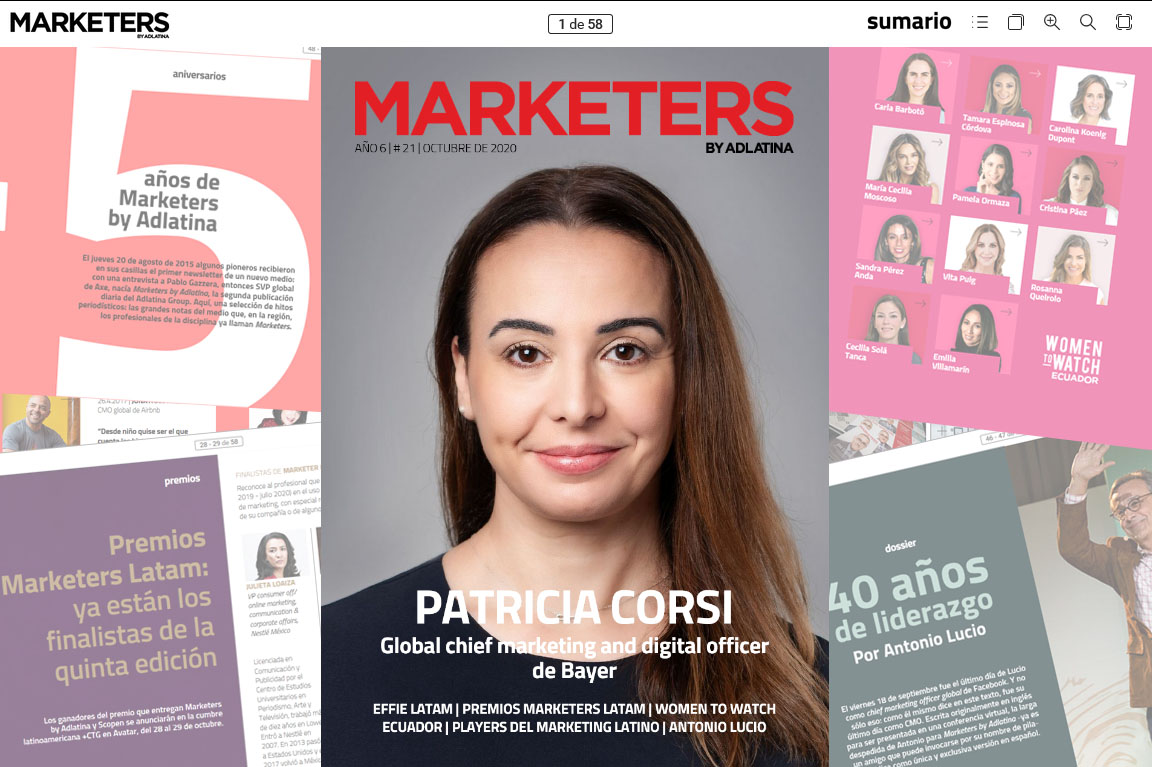 Salió Marketers Magazine #21, en nuevo diseño digital