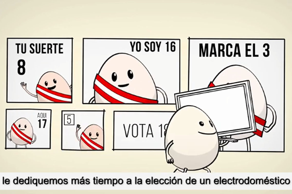 Nuevo: la Sociedad Peruana de Marketing promueve el voto responsable 