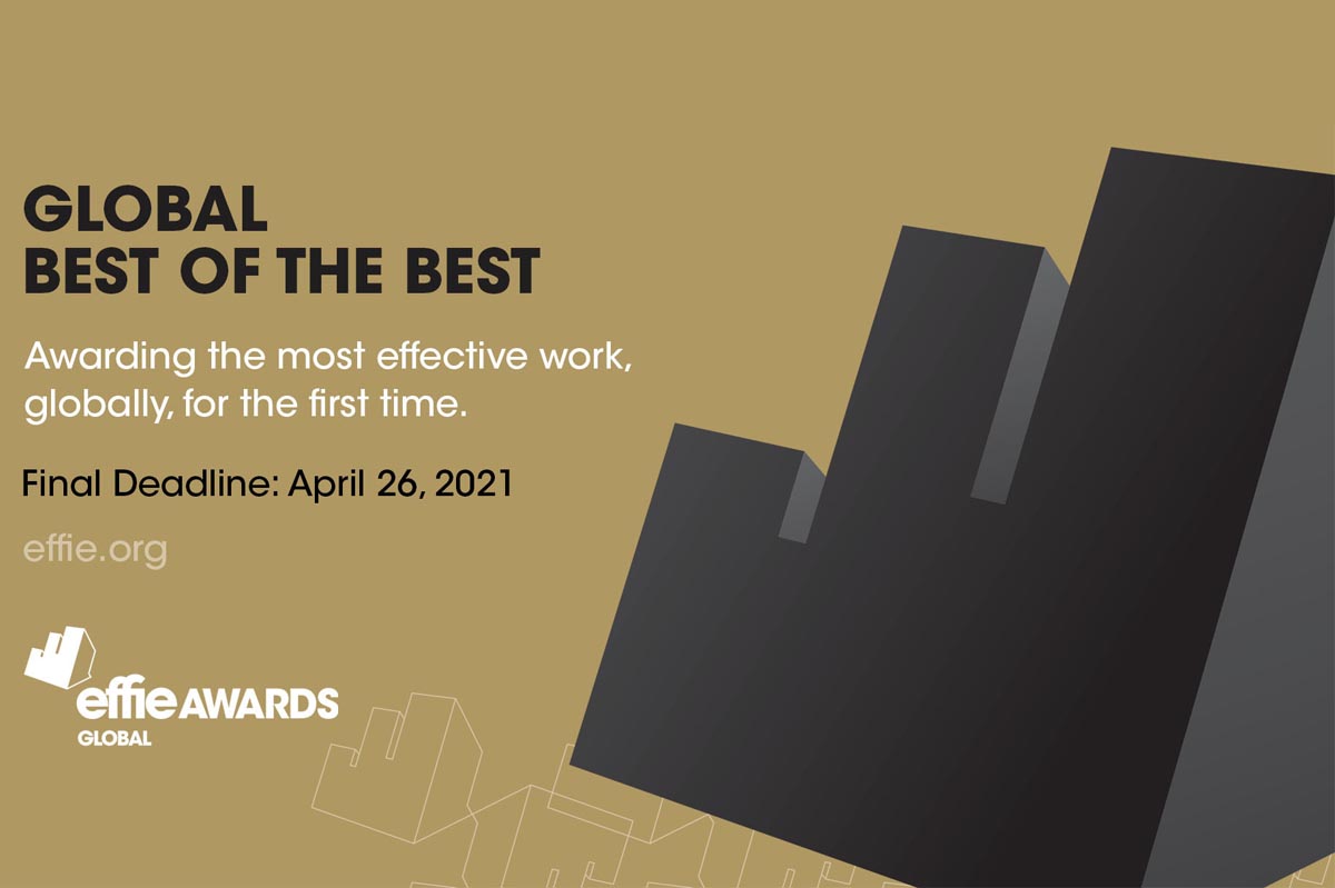 Effie Worldwide anunció el deadline final para los Global Effie Best of the Best