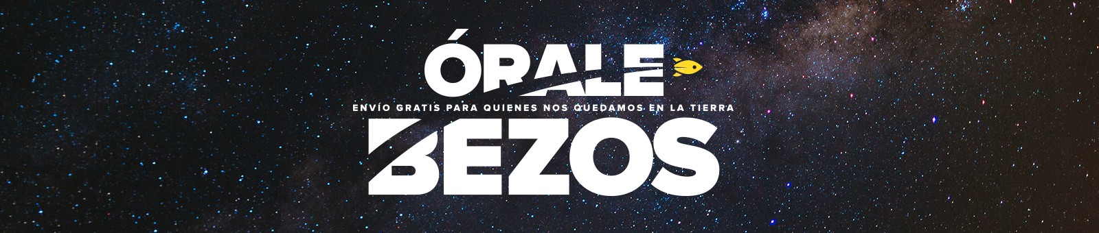 Órale Bezos. Envío gratis para los que se quedan en la tierra