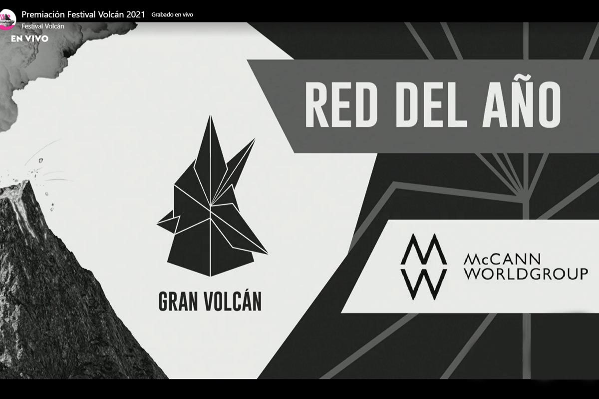 McCann fue elegida red del año en el Festival Volcán 2021