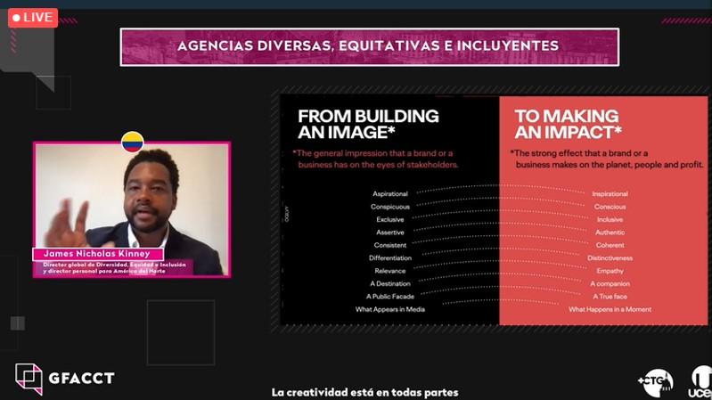 James Kinney: agencias diversas, equitativas e incluyentes