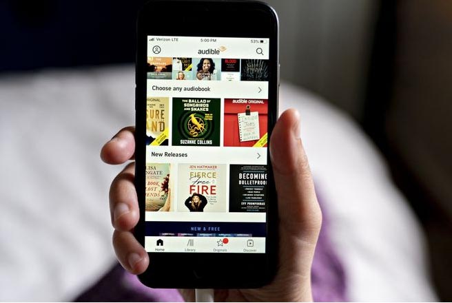 Audible, de Amazon, inicia un review de medios por 500 millones de dólares