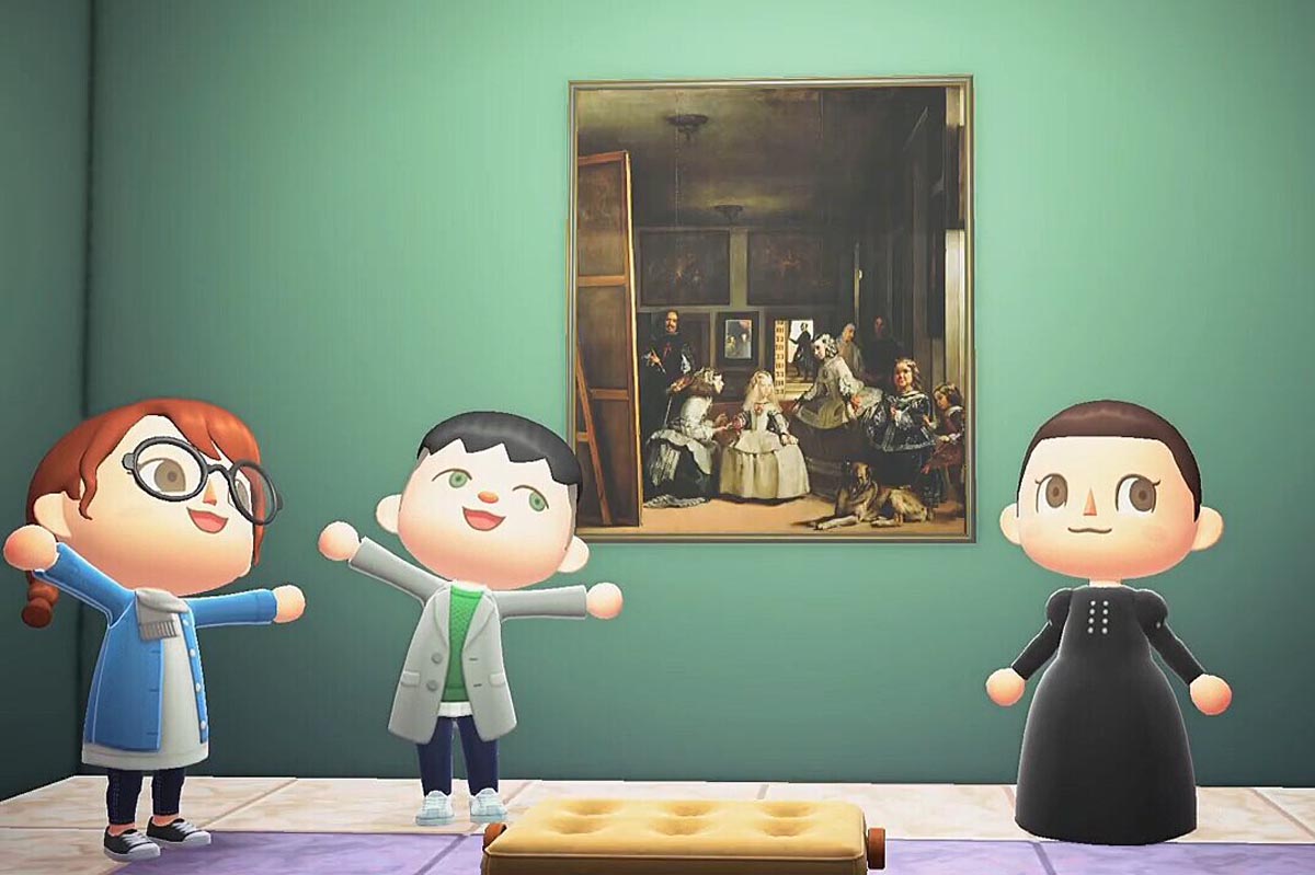 El Museo del Prado a través de Animal Crossing New Horizons