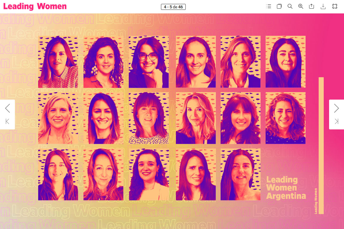 Las Leading Women argentinas de 2022, en su propia revista