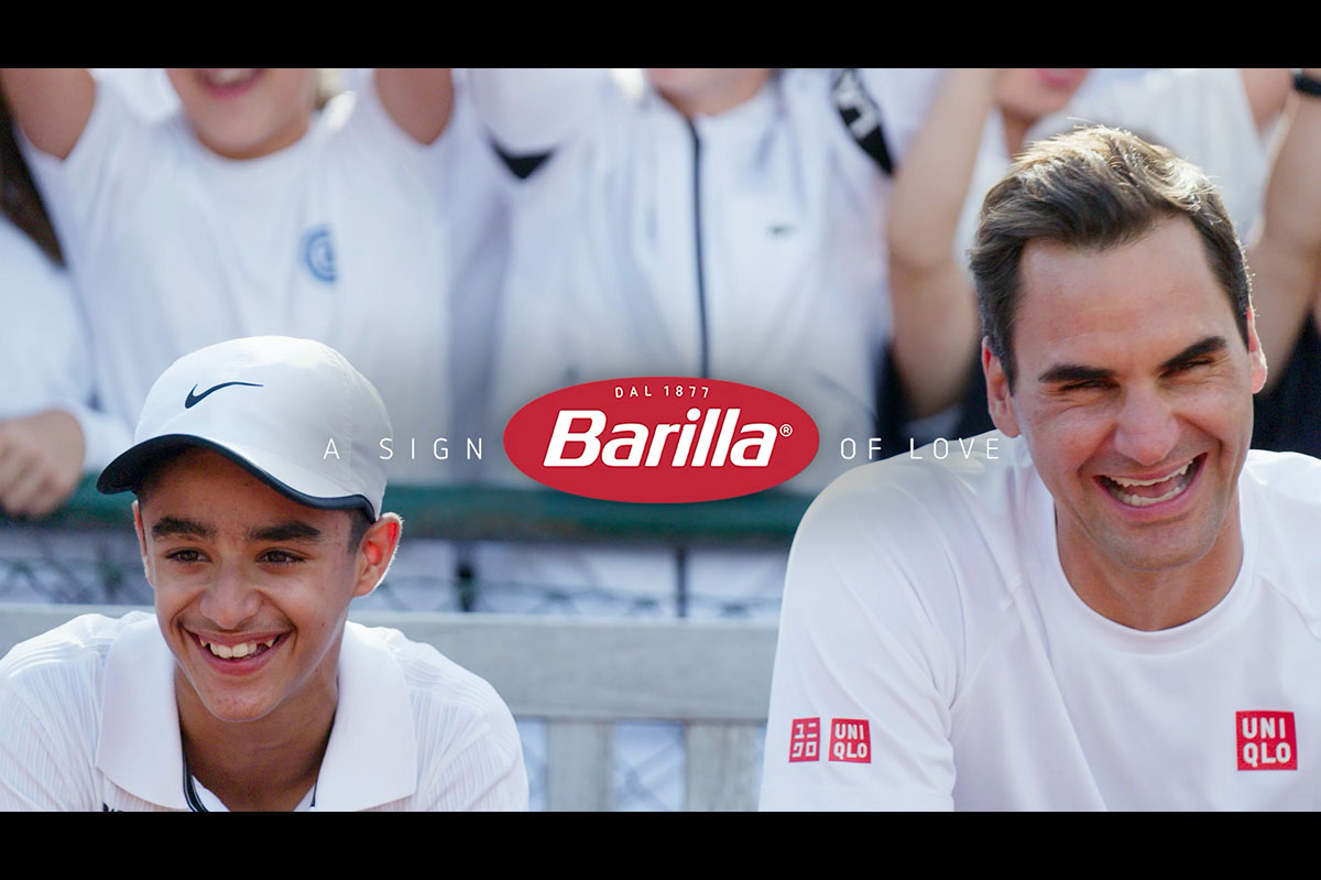 Nuevo: Boomerang by Publicis y Barilla cumplen una vieja “casi promesa” de Roger Federer