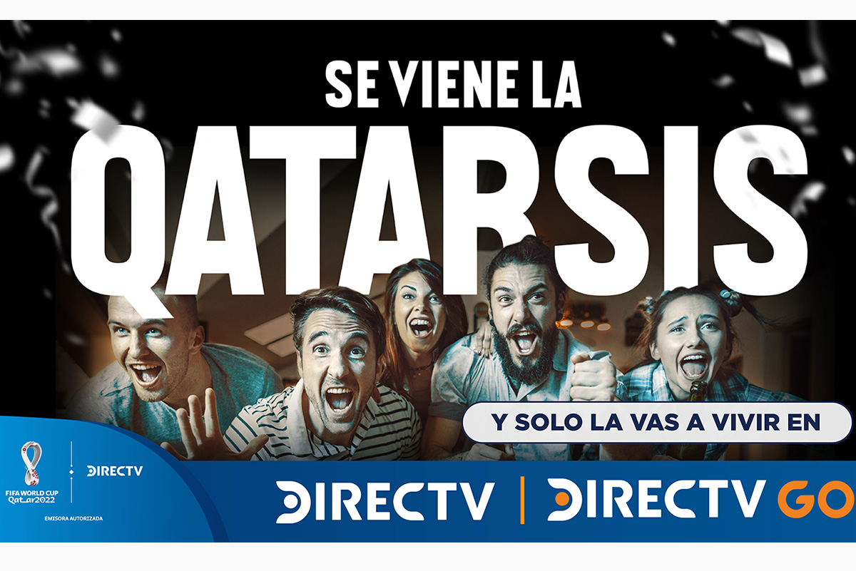 Togetherwith comienza a trabajar para DirecTV y juntos presentan “Qatarsis”, la campaña de cara al Mundial de Fútbol