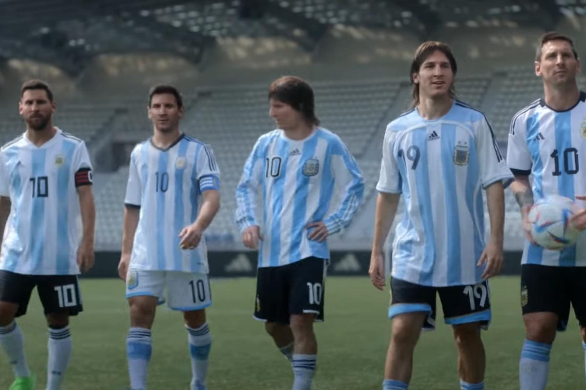 Nuevo: Adidas celebra distintas etapas en la carrera de Lionel Messi