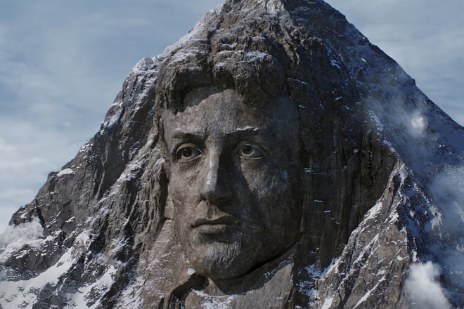 Sylvester Stallone escala Paramount Mountain en el nuevo comercial de Paramount+