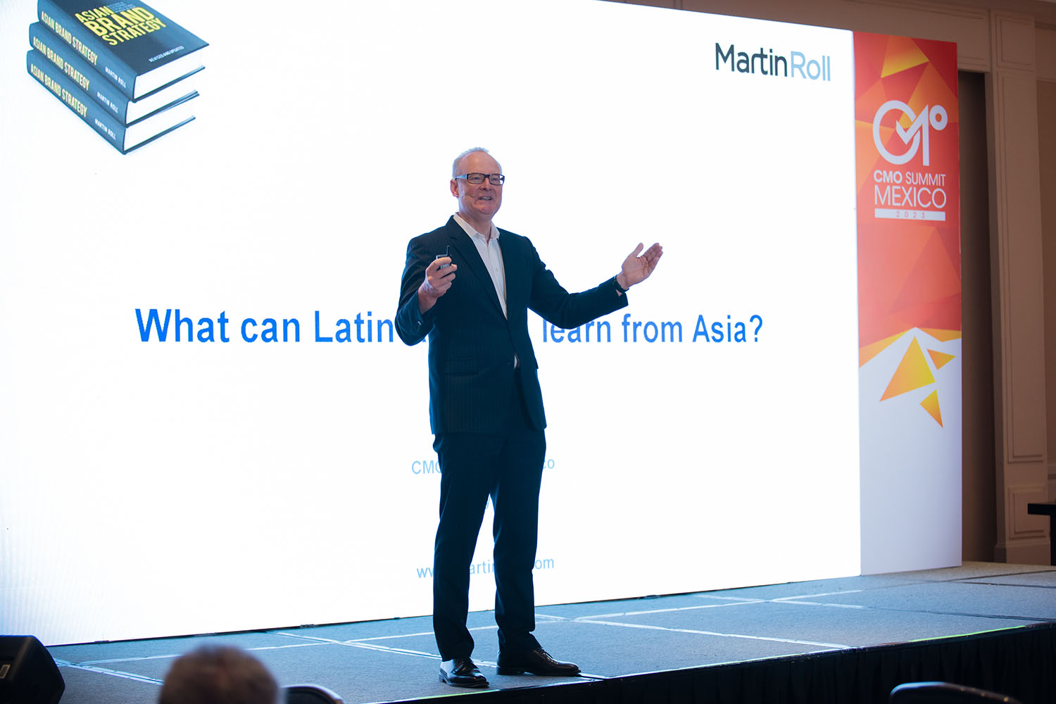 Martin Roll en México “Cómo construir marcas globales confiables