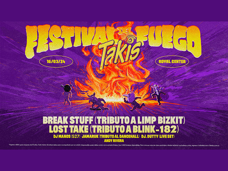 Fantástica y Bombai lanza junto a Takis El festival del fuego