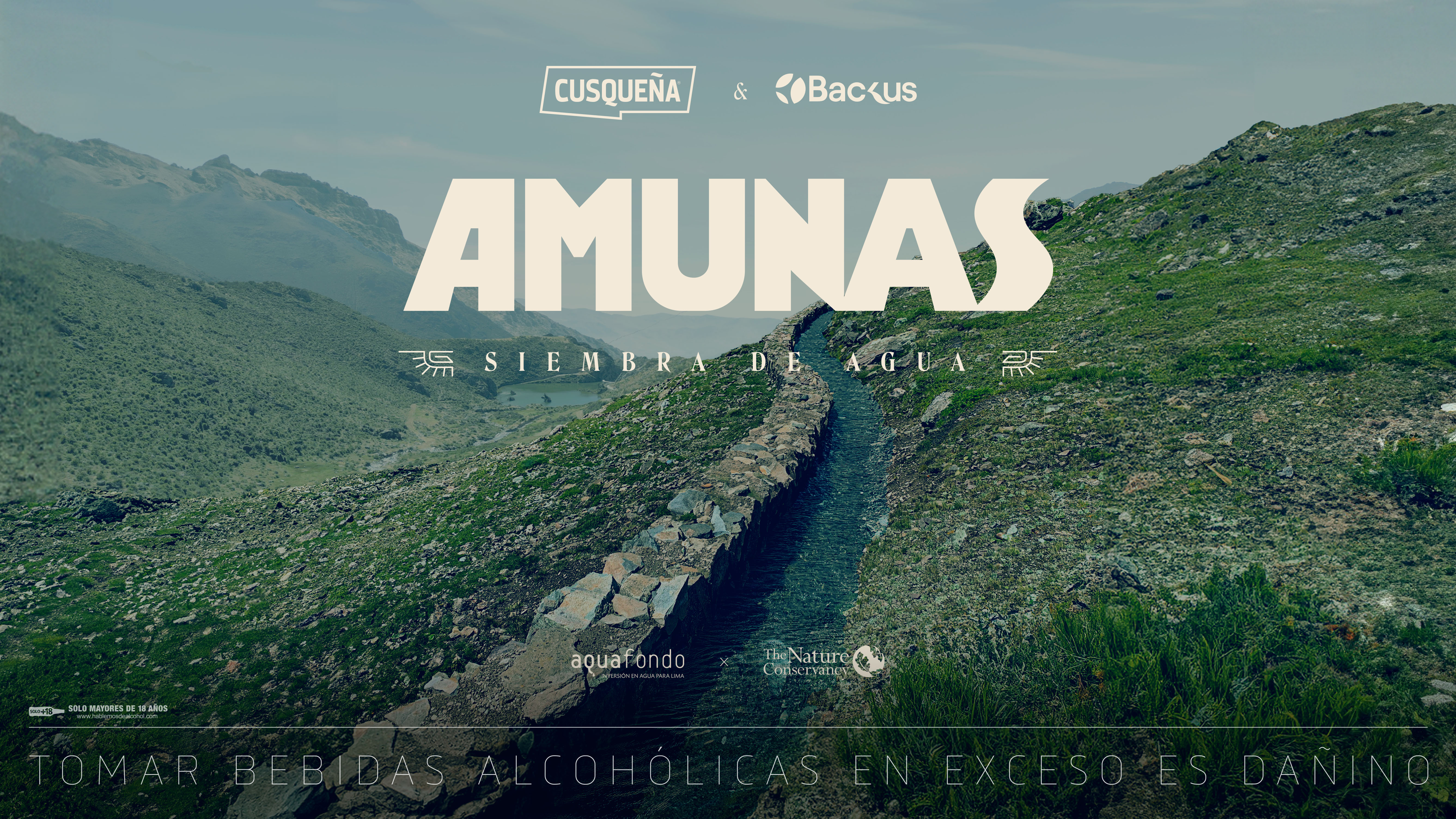 Amunas, siembra de agua