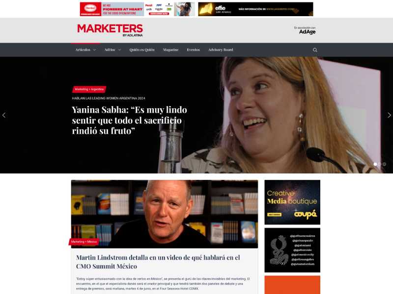 Marketers by Adlatina renueva su diseño