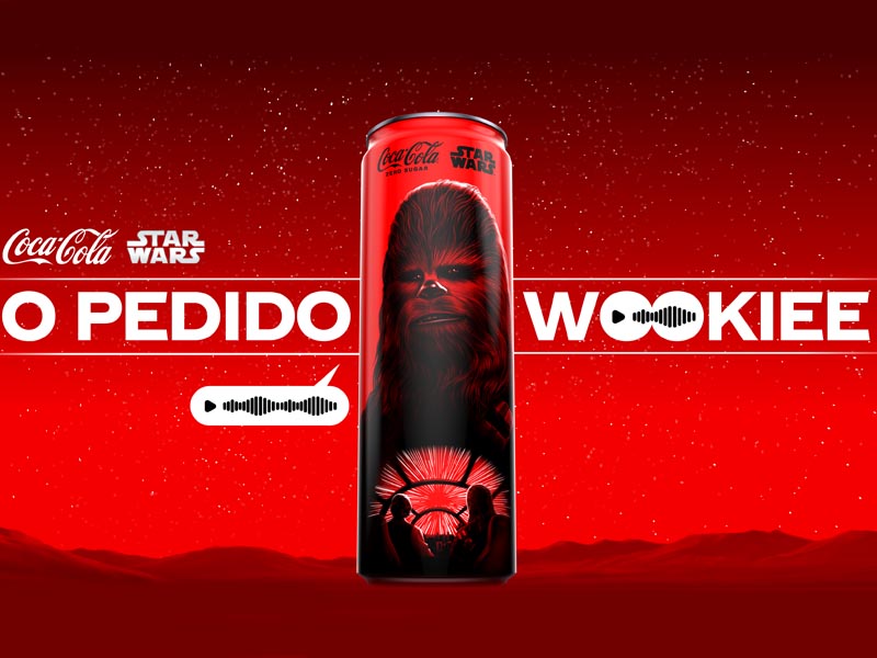 Nuevo: Ogilvy Brasil y Star Wars permiten a los fans pedir Coca-Cola en idioma “wookiee”