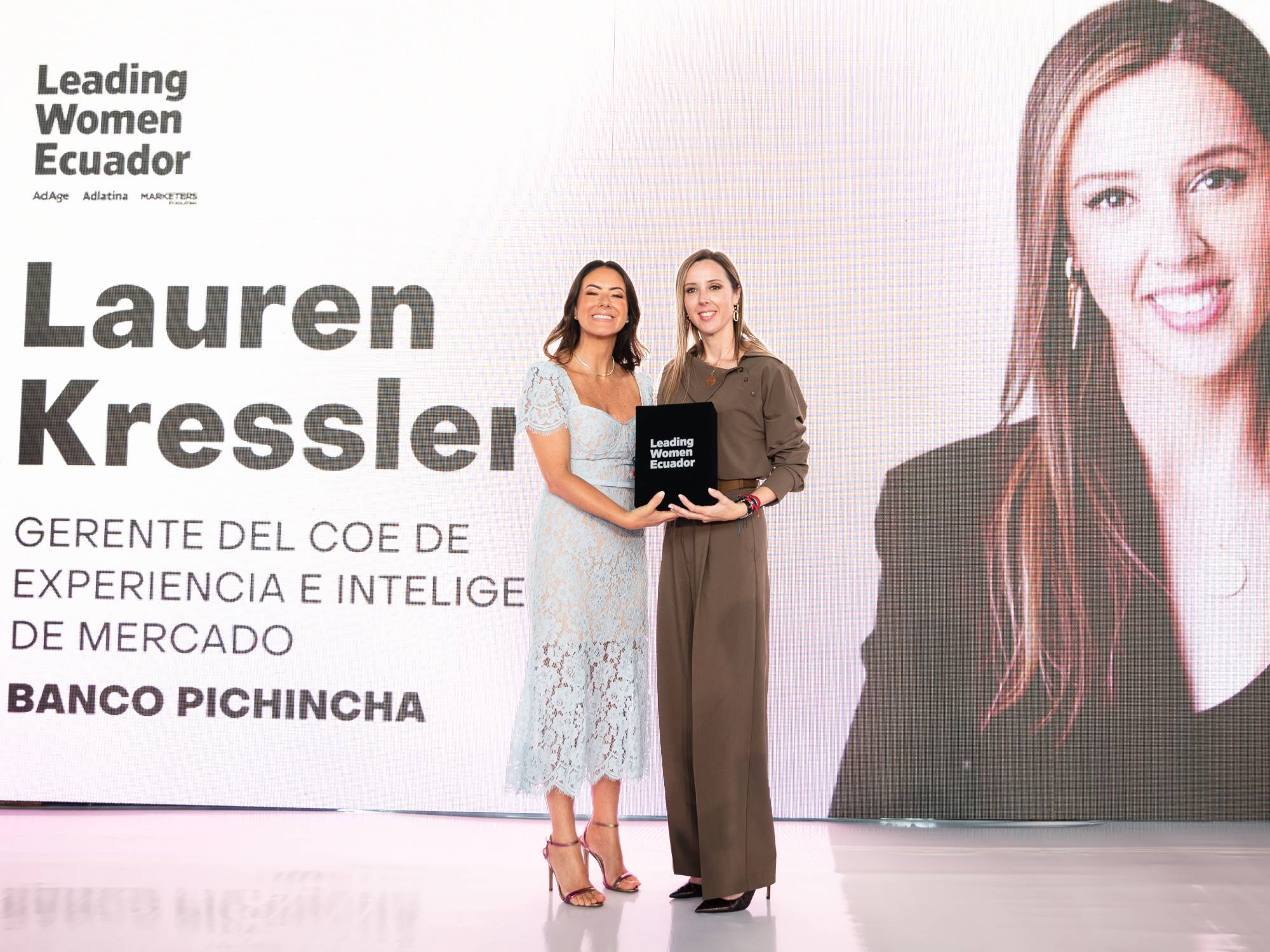 Se entregaron las distinciones a las Leading Women Ecuador 2025