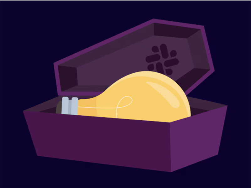 Por qué las grandes ideas mueren en Slack