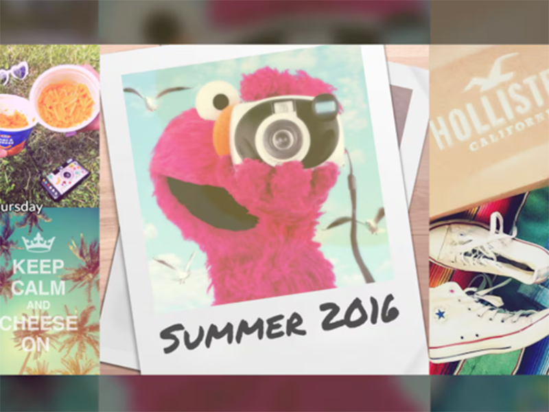 Mientras que la mayoría de las marcas y celebridades apenas se enteraron del renacimiento de 2016 la semana pasada, los adolescentes y preadolescentes de TikTok llevan meses idealizando el año, añorando una era pasada de las redes sociales y la cultura pop. (Kraft Mac and Cheese, @SesameStreet, Hollister, AdAge Composite)