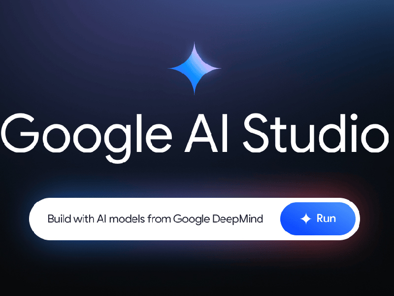 Google AI Studio apareció como uno de los entornos clave para entender cómo se están desarrollando y probando los modelos de inteligencia artificial .